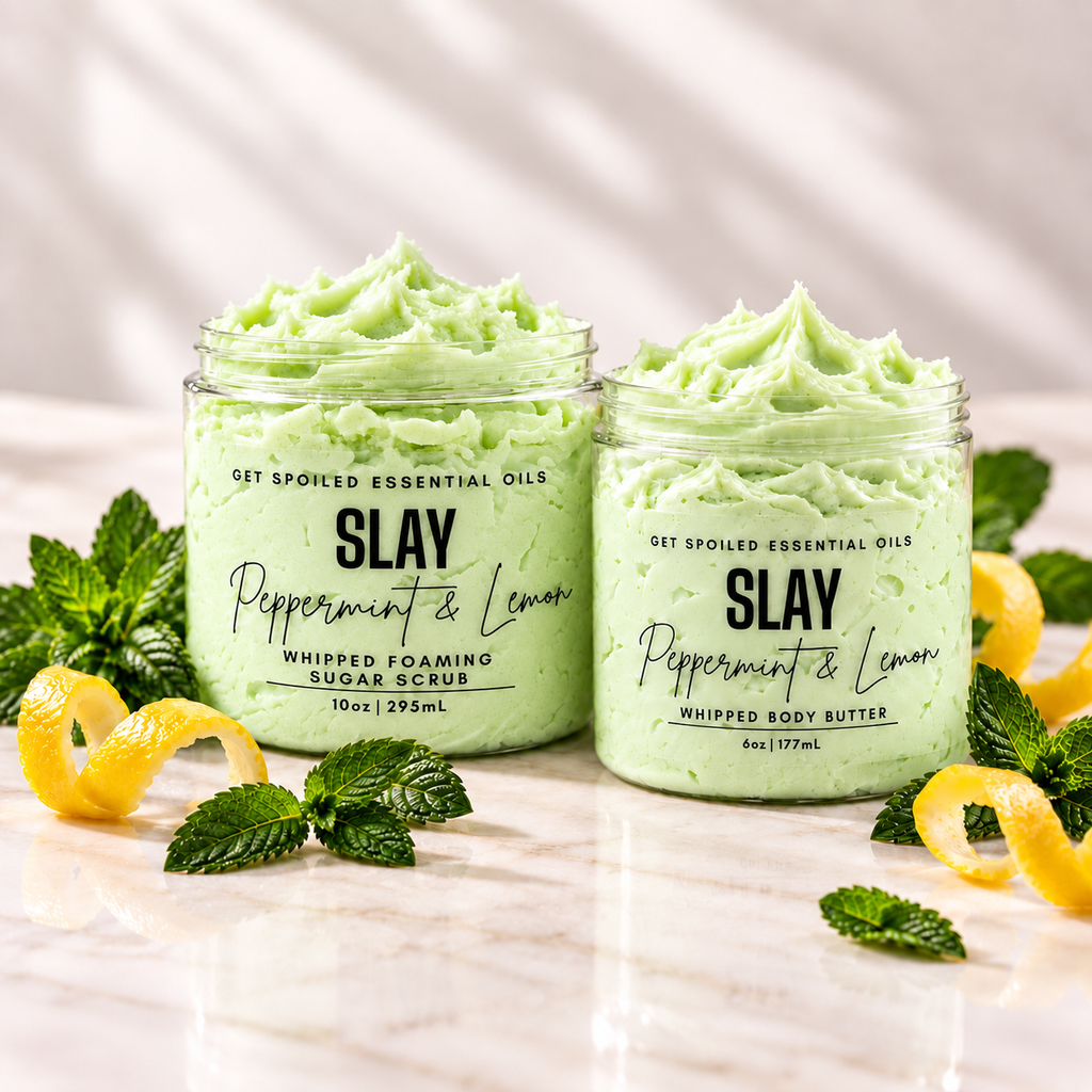 Slay Whipped Body Butter and Sugar Scrub
