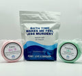 Less Murdery Epsom Salt Soak and Bath Bomb/Shower Steamer Gift Set