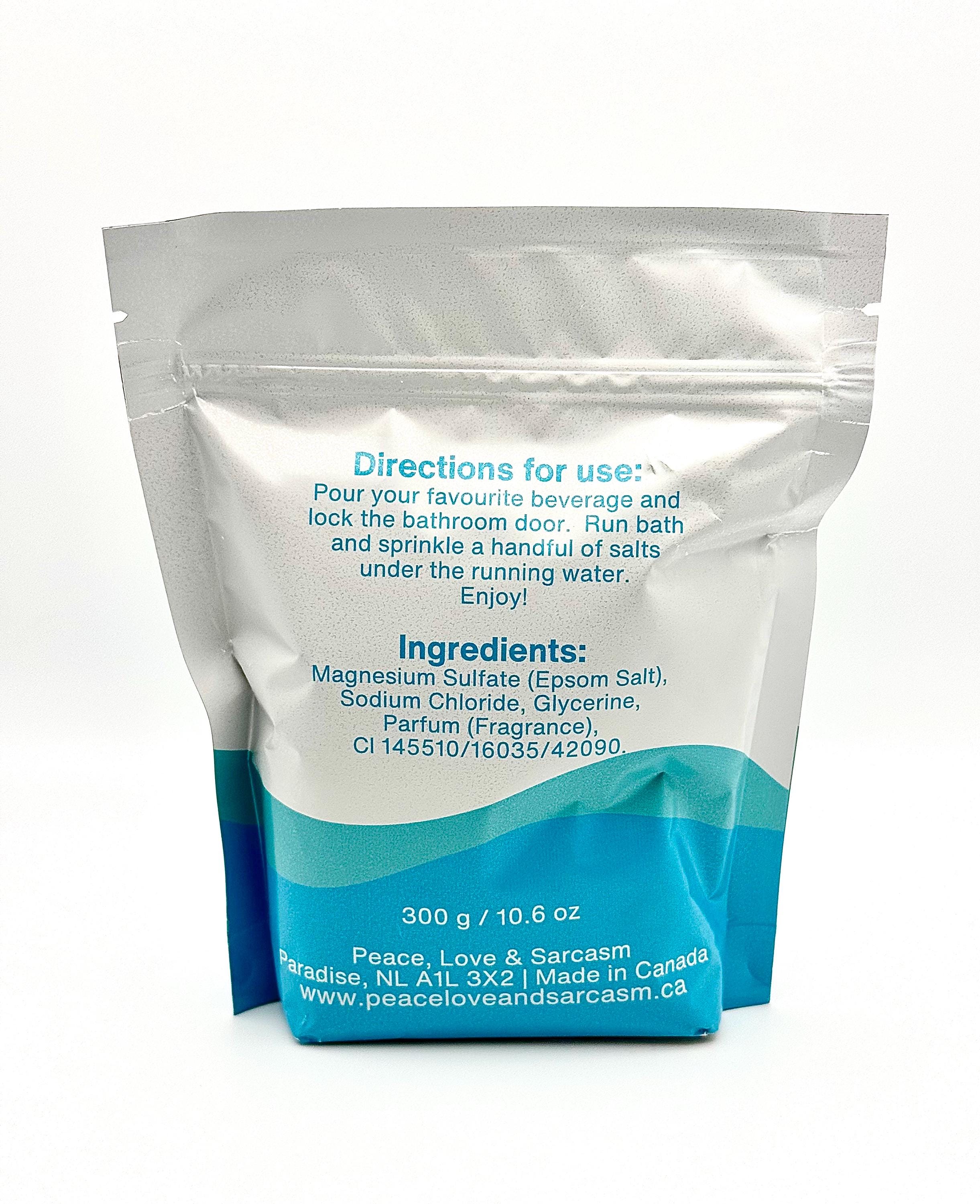 I Need A Vacation Epsom Salt Soak and Bath Bomb/Shower Steamer Gift Set