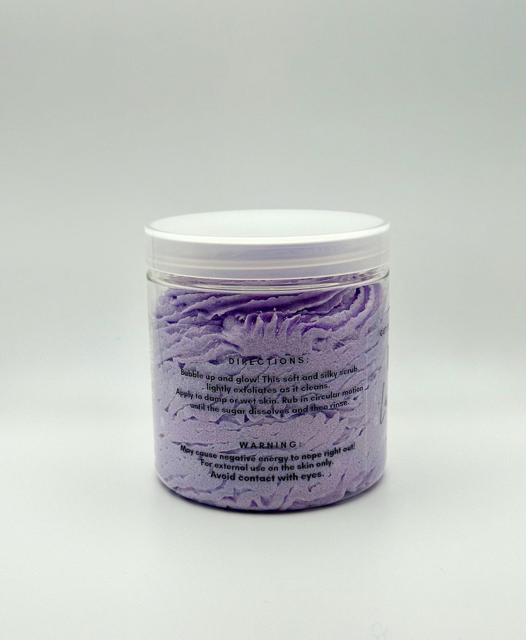 Not Today Lavender Martini Whipped Sugar Scrub – Sassy Self Care Gift - Funny