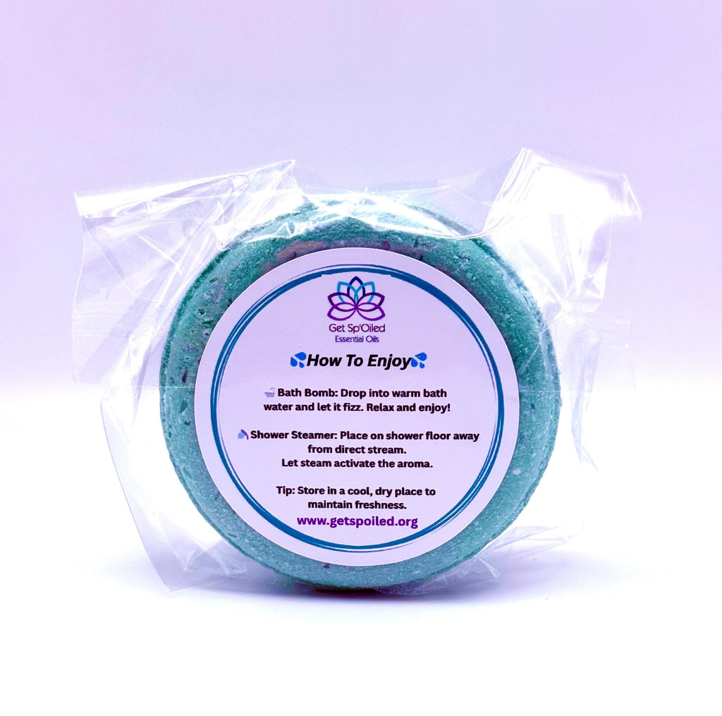 Soak Away That Shitty Day Epsom Salt Soak and Bath Bomb/Shower Steamer Gift Set