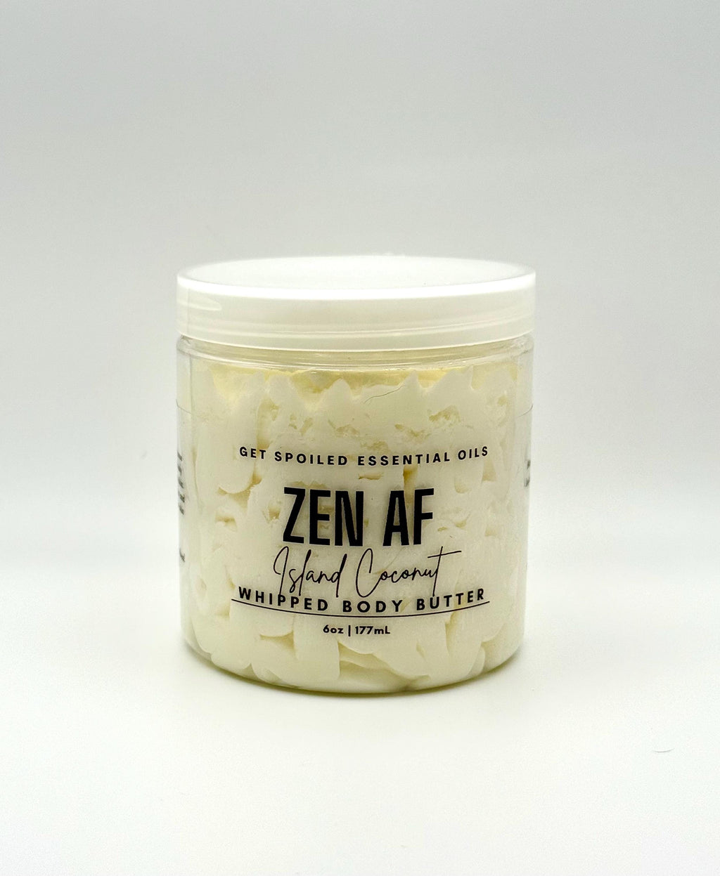 Zen AF Whipped Foaming Sugar Scrub & Body Butter – Exfoliating, Moisturizing, Spa Gift for Her