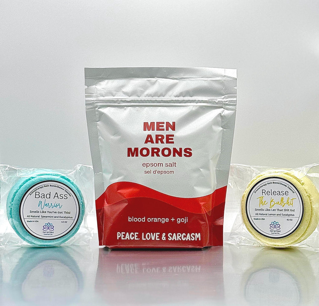 Salty Breakup Gift Set – Divorce Gift - Bath Bombs, Epsom Salts, Self-Care