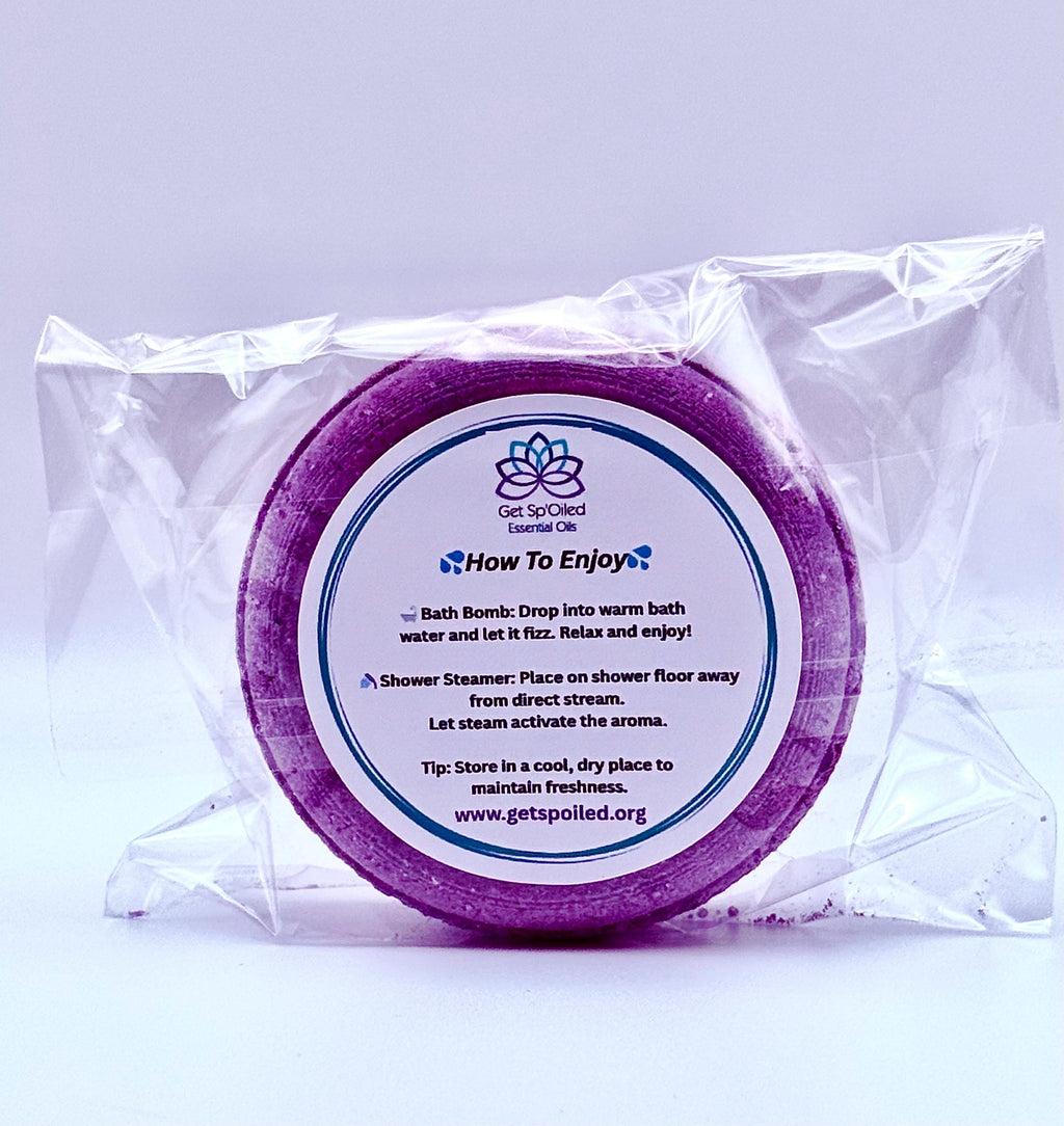 Fitness Lovers Aromatherapy Bath Bomb & Shower Steamer Gift Set