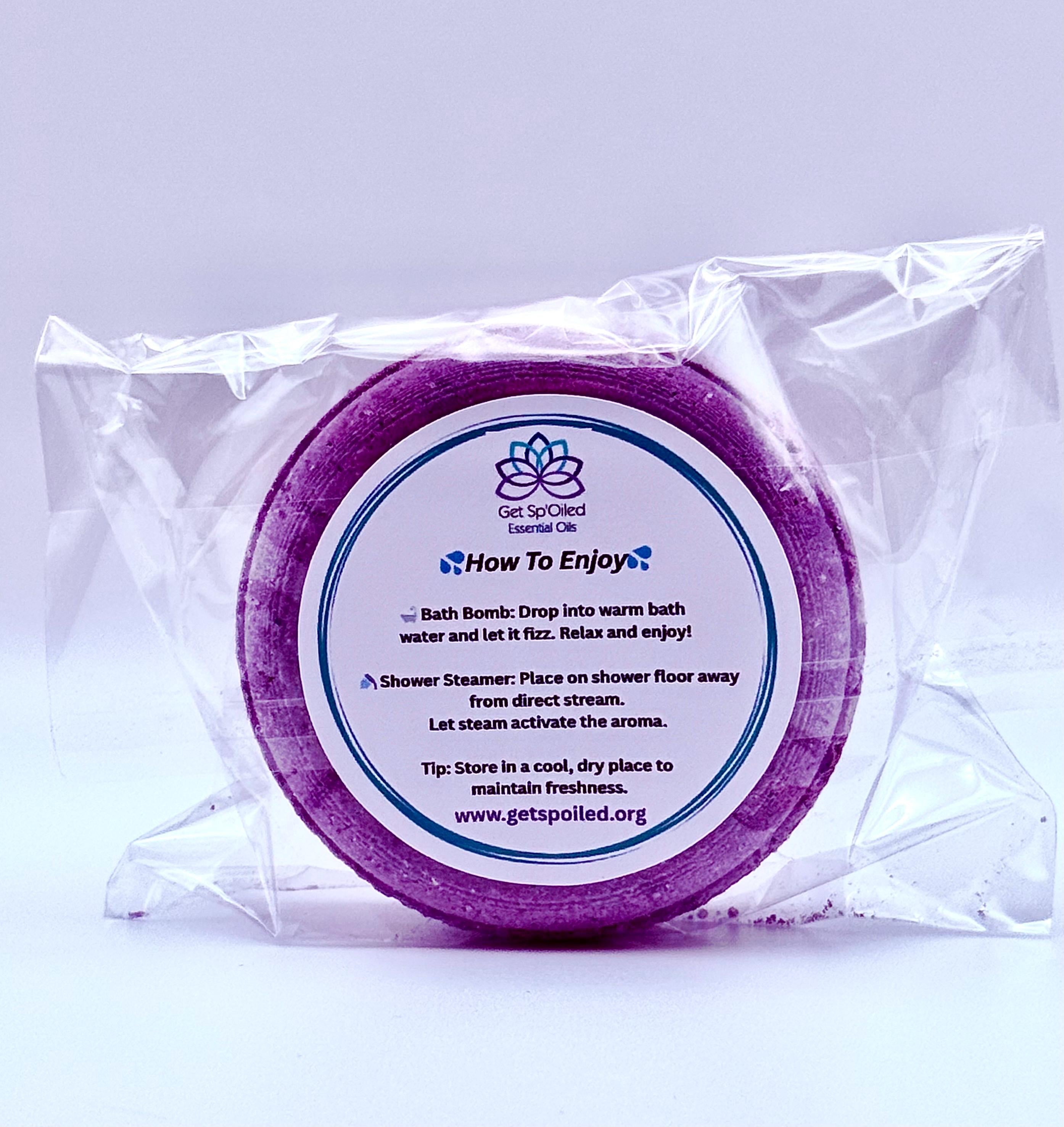 Fitness Lovers Aromatherapy Bath Bomb & Shower Steamer Gift Set