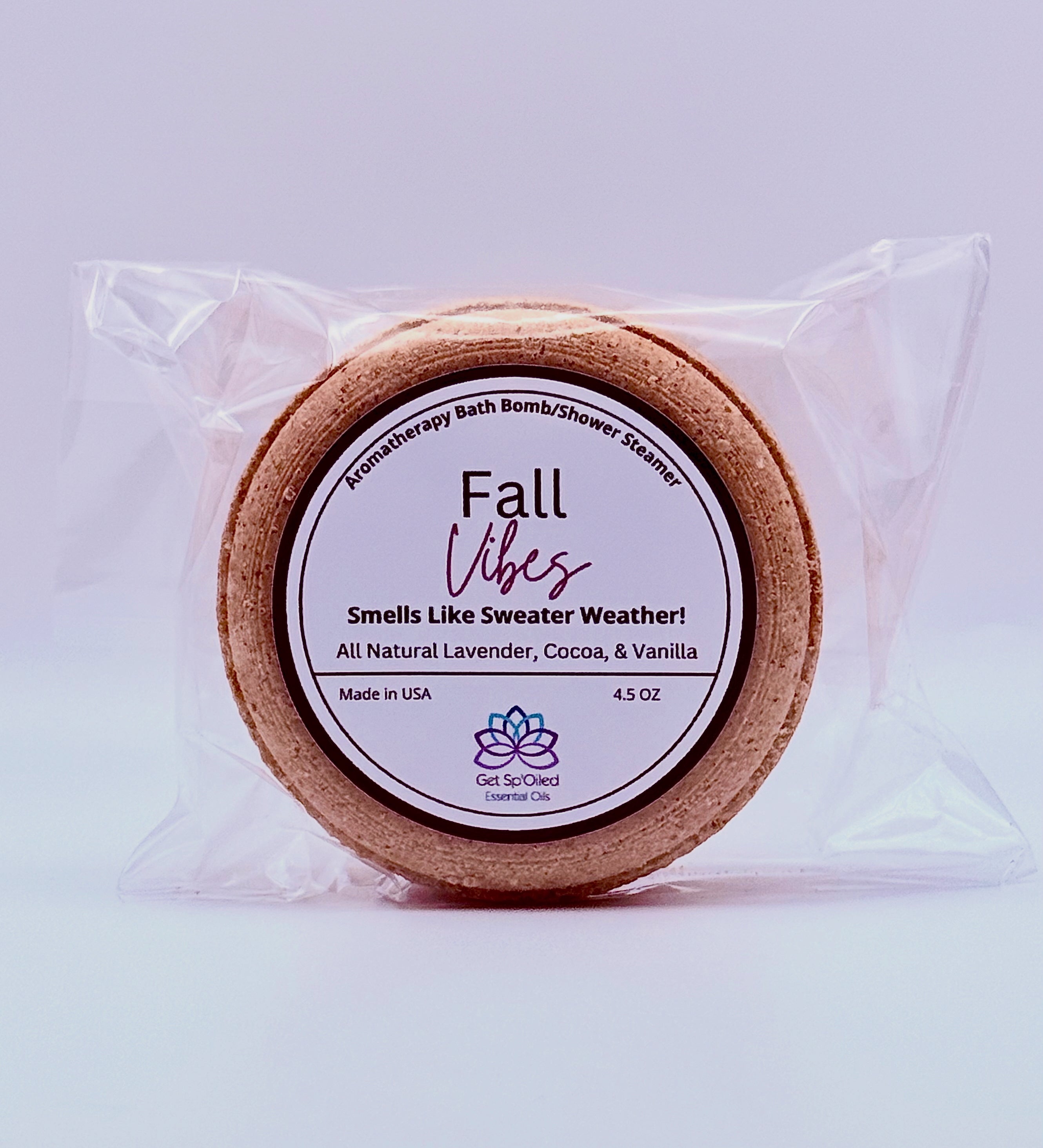 Fall Vibes Bath Bomb/Shower Steamer
