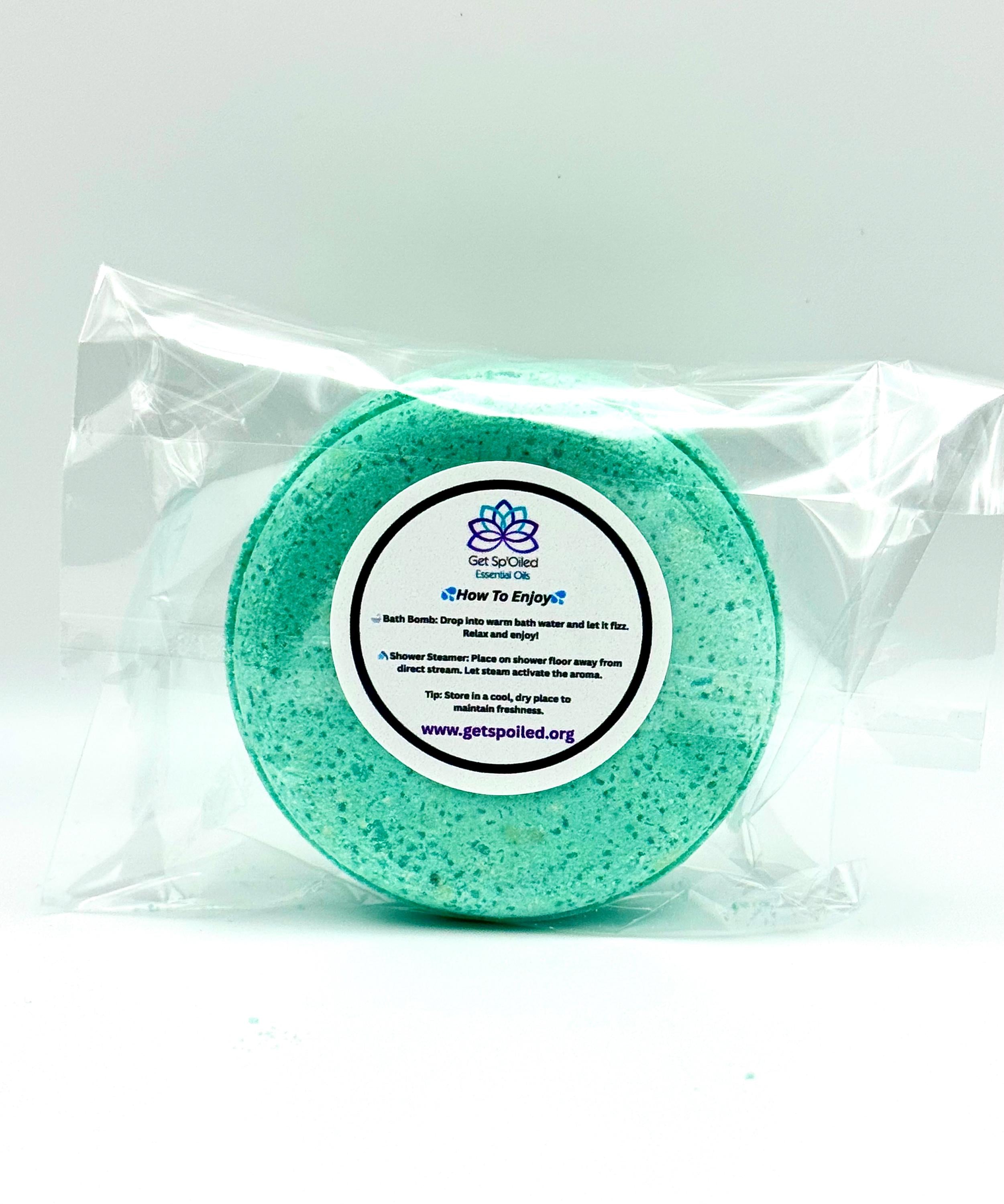 Get Your Shit Together Bath Bomb/Shower Steamer – Peppermint, Eucalyptus & Lavender, Funny Self-Care Gift