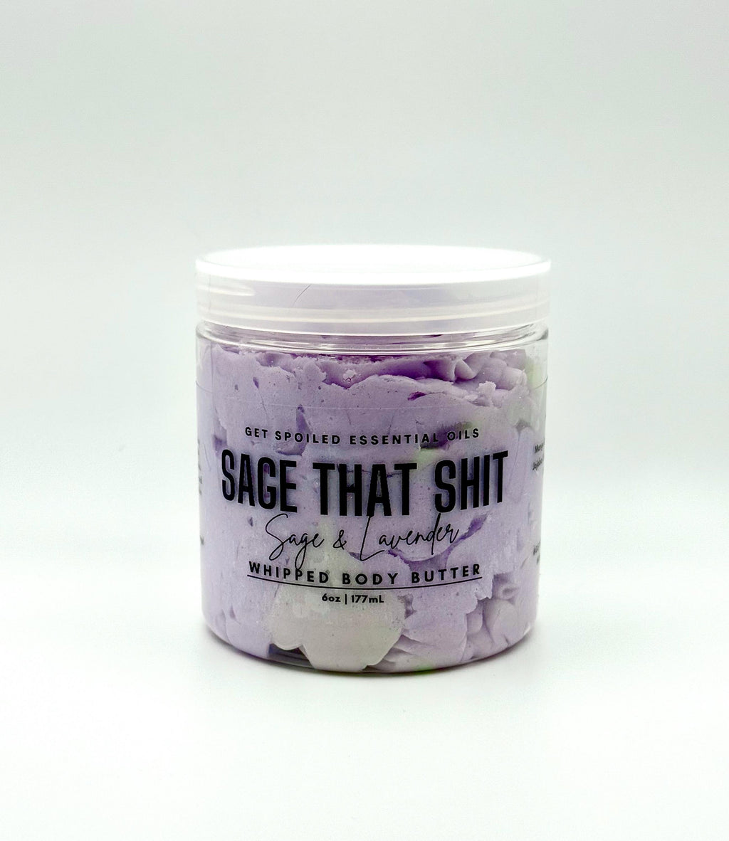 Sage That Shit  Whipped Body Butter – Triple Butter Hydration