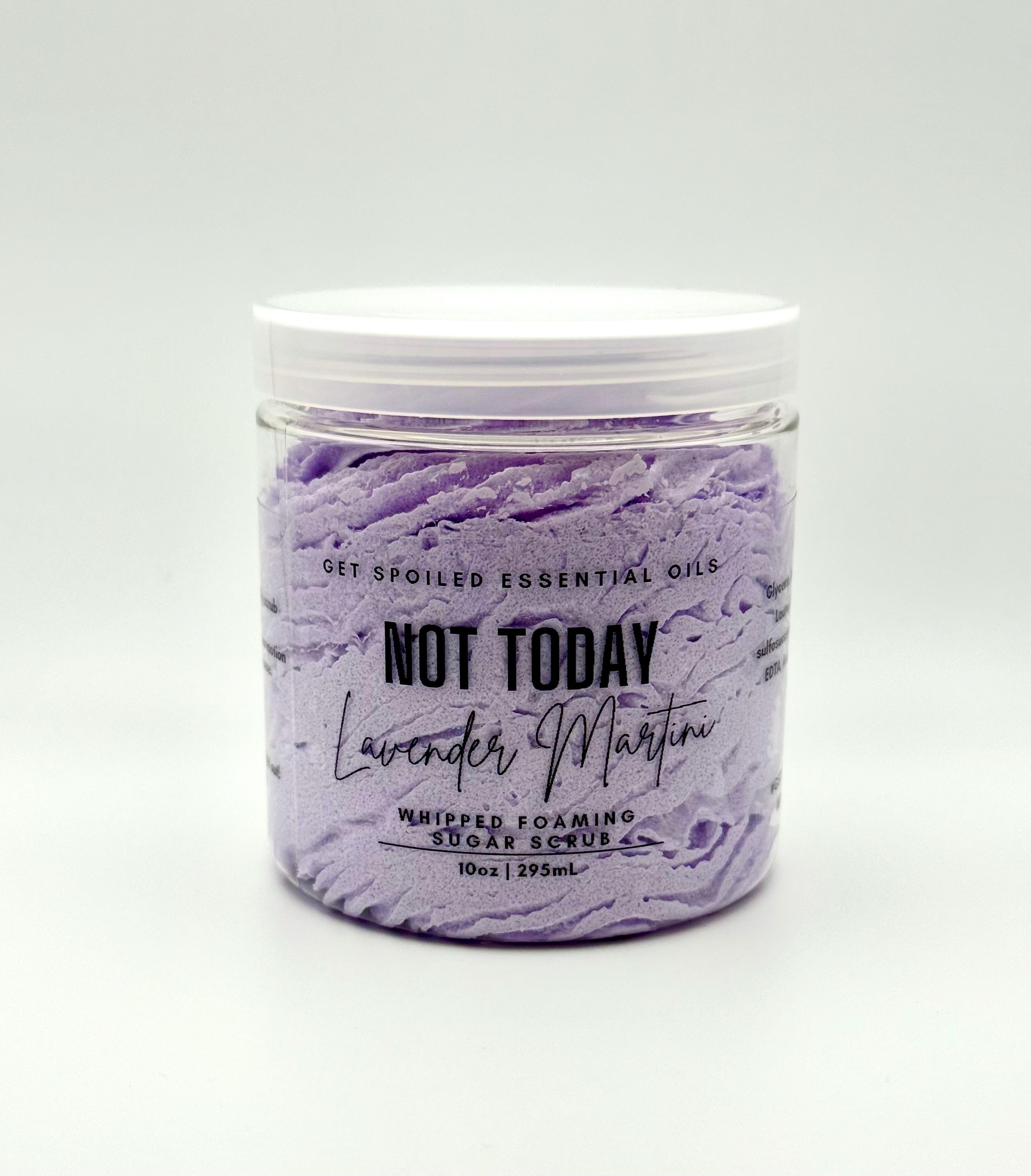 Hard No Self-Care Gift Set – Lavender Martini Sugar Scrub, Body Butter & Epsom Salt Soak
