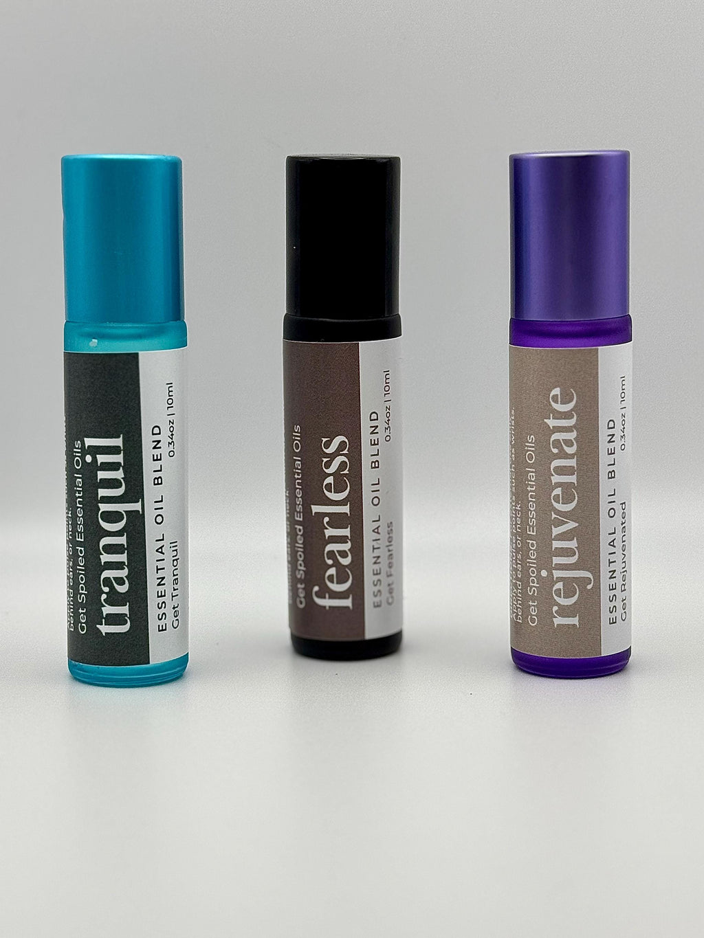 Yoga Essential Oil Roll On Trio, Relaxation Self-care, Aromatherapy Gift Set