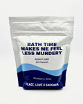 Less Murdery Epsom Salt Soak – Funny Self-Care Bath Gift - Blueberry Bliss Scented