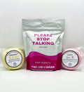 Stop Talking Epsom Salt Soak and Bath Bomb/Shower Steamer Gift Set
