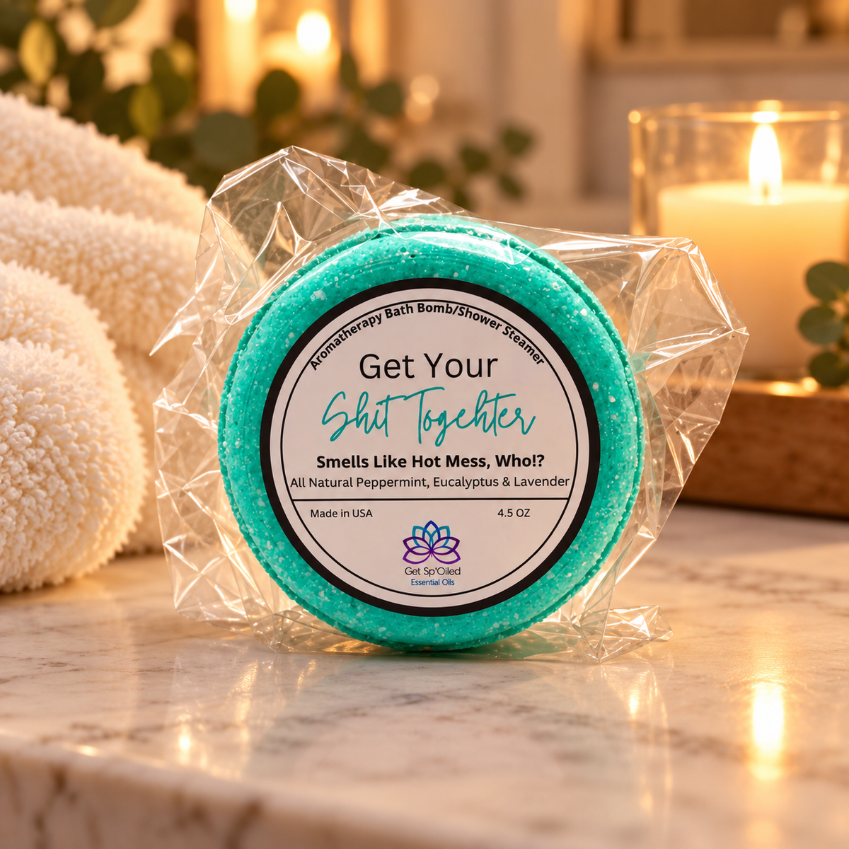 Get Your Shit Together Bath Bomb & Shower Steamer