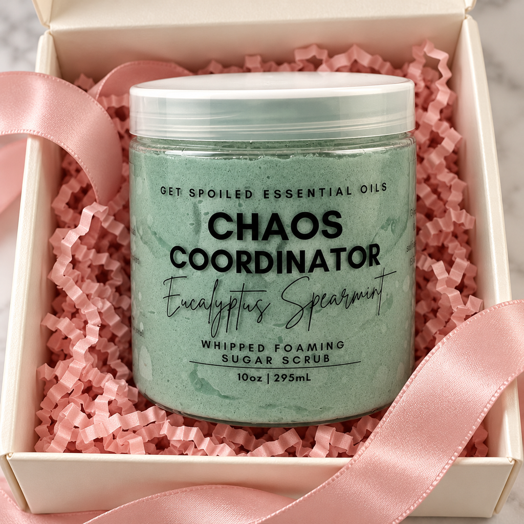 Chaos Coordinator Whipped Foaming Sugar Scrub in Eucalyptus Spearmint