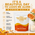 Leave Me Alone Epsom Salt Bath Soak – Funny Self-Care Gift