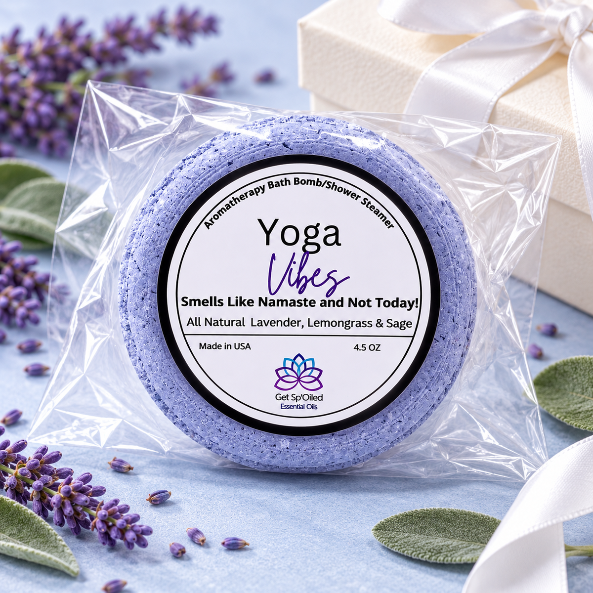 Yoga Vibes Bath Bomb & Shower Steamer