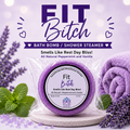 Fit Bitch Bath Bomb & Shower Steamer – Peppermint Vanilla | Muscle Recovery, Post Workout & Funny Self Care Gift