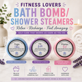 Fitness Lovers Aromatherapy Bath Bomb & Shower Steamer Gift Set