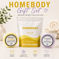 Homebody Epsom Salt Soak and Bath Bomb/Shower Steamer Gift Set