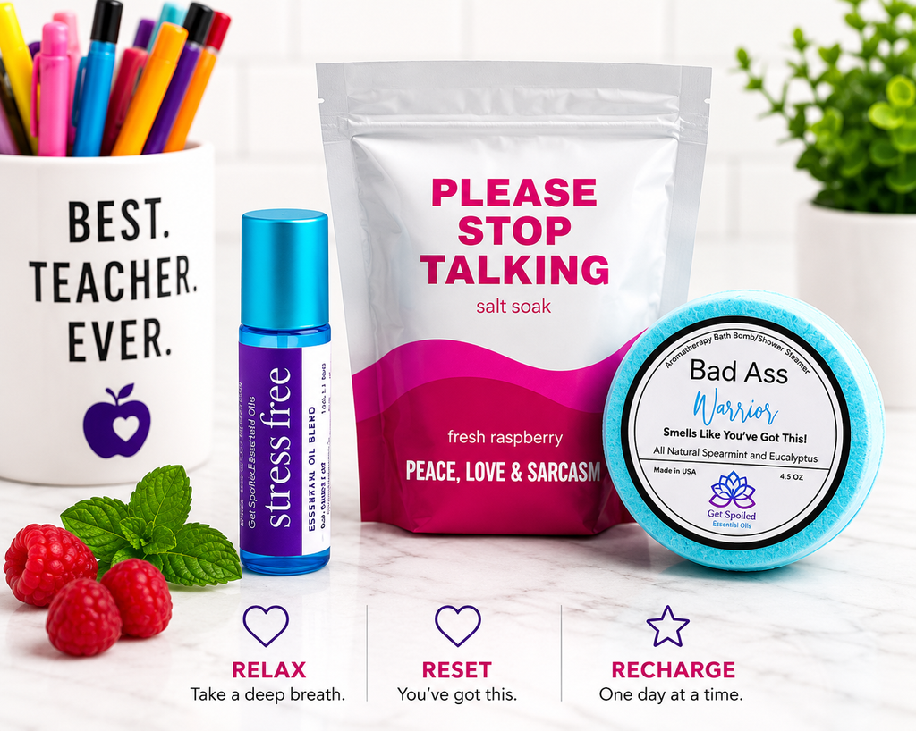 Teacher Survival Kit | Teacher Appreciation Gift | Spa Gift Set for Teachers | Teacher Gift