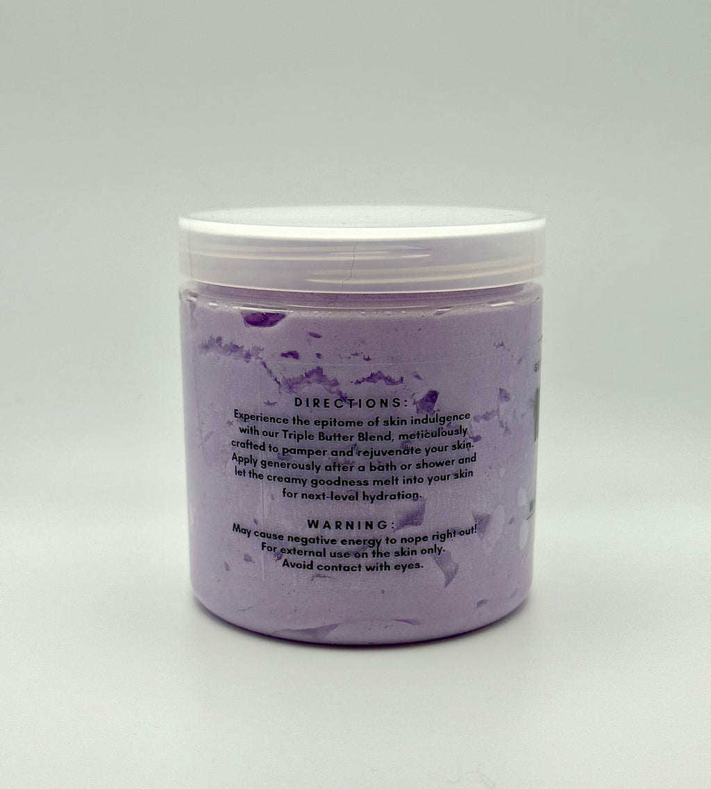 Good Vibe Self Care Gift Set – Sage Lavender Body Butter, Bath Bomb, Essential Oil