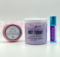 Stress Less Self Care Gift Set – Lavender Body Butter, Bath Bomb & Stress Relief Oil