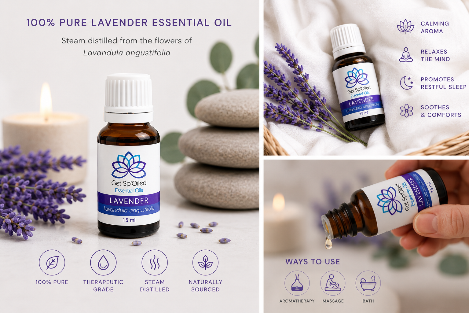 Pure Lavender Essential Oil