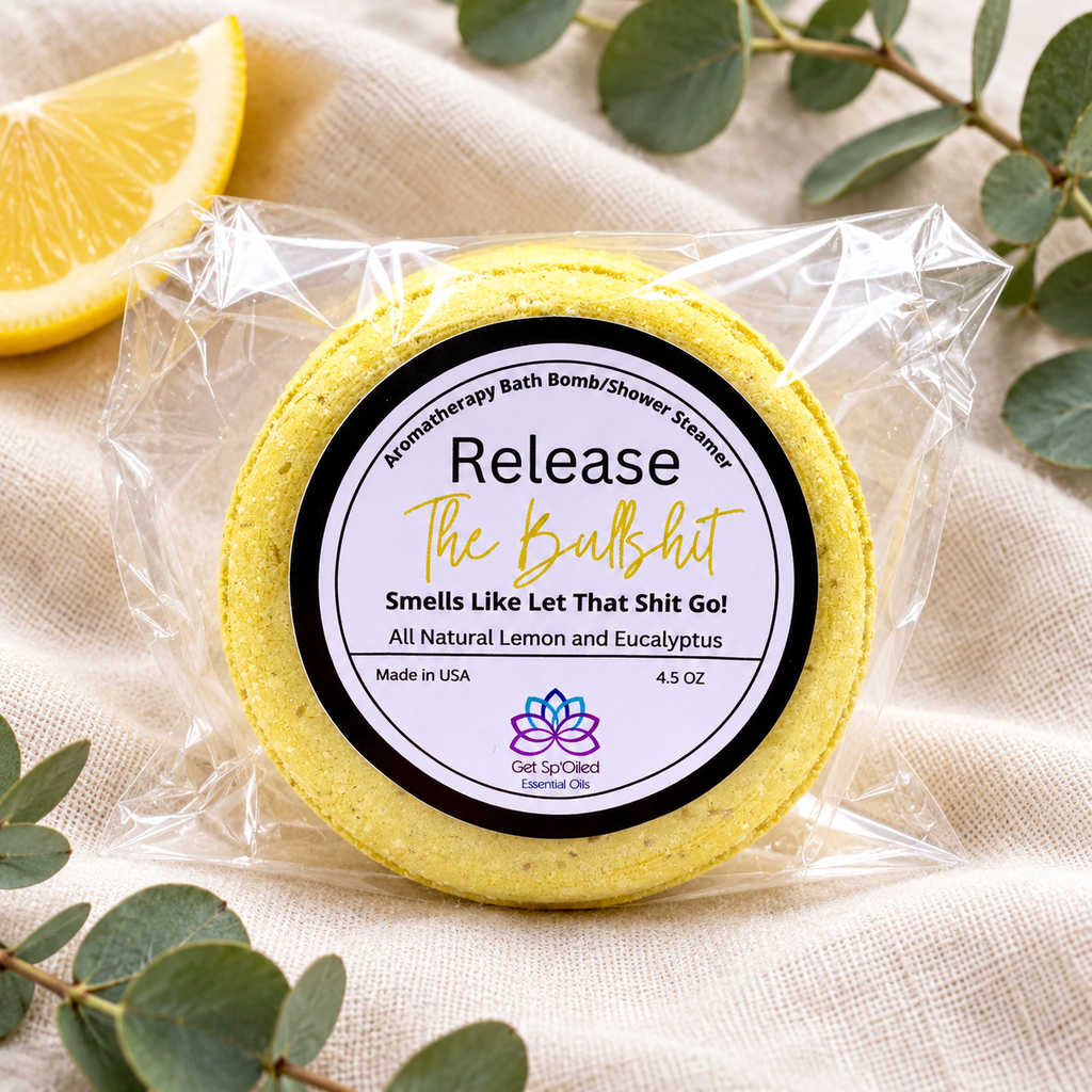 Release The Bullshit Bath Bomb & Shower Steamer