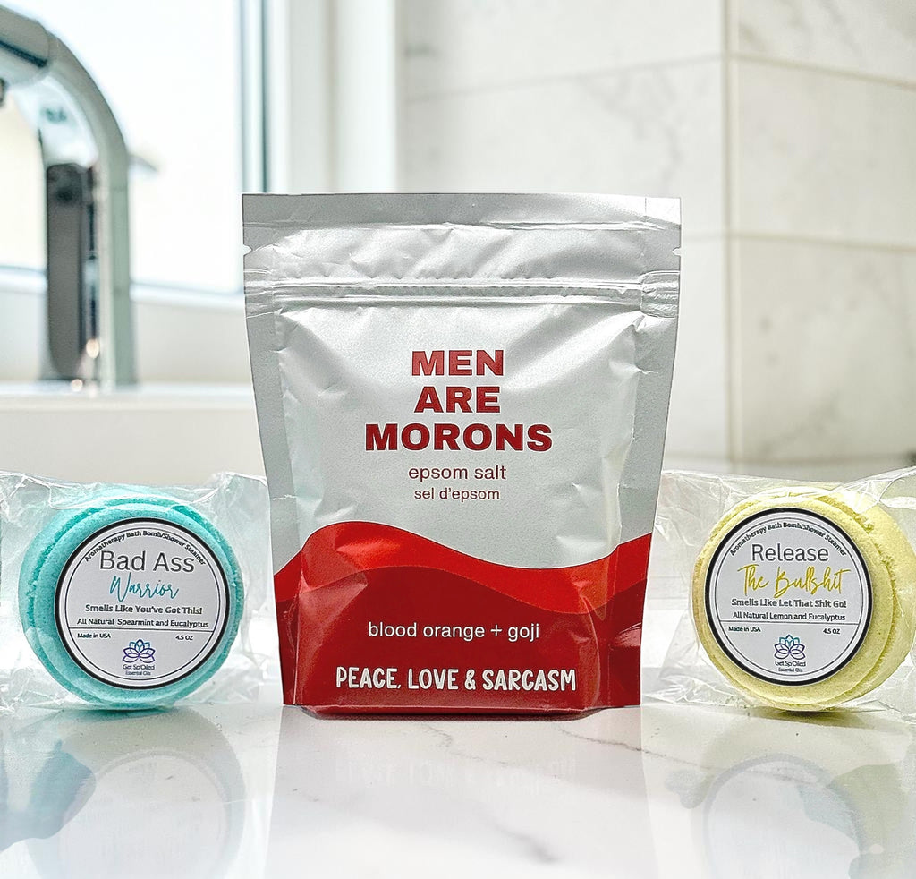 Salty Breakup Gift Set – Divorce Gift - Bath Bombs, Epsom Salts, Self-Care