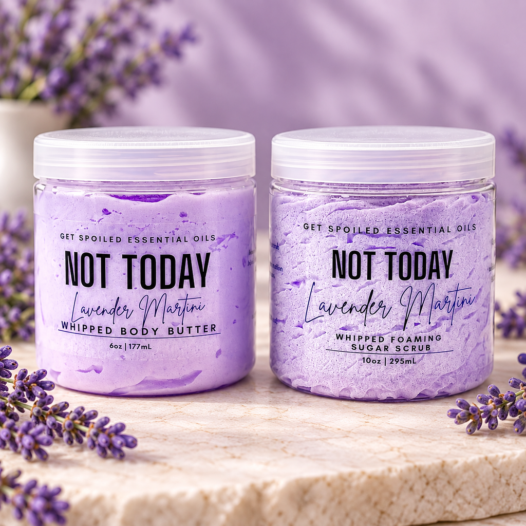 Not Today Whipped Body Butter and Sugar Scrub