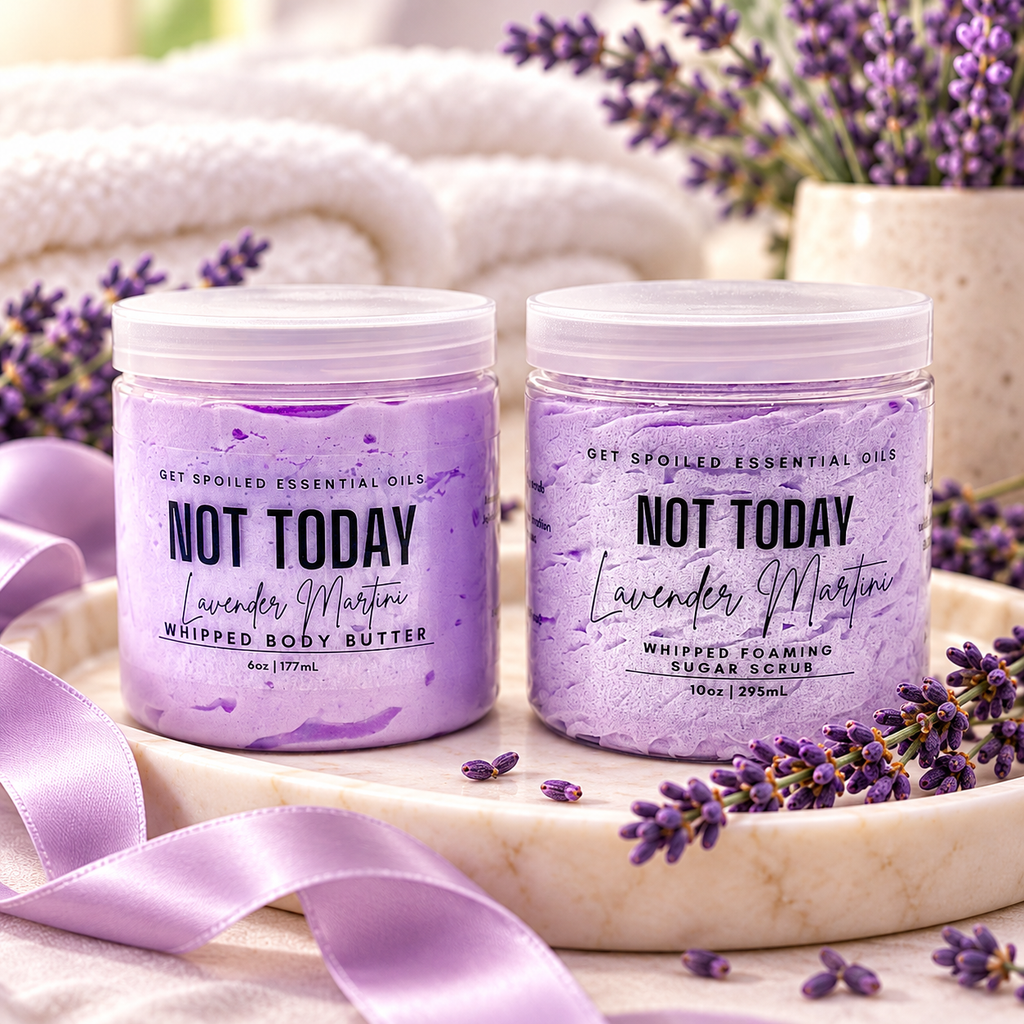 Not Today Whipped Body Butter and Sugar Scrub