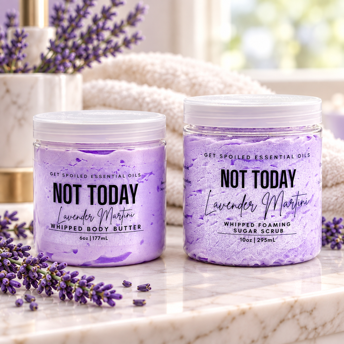 Not Today Whipped Body Butter and Sugar Scrub