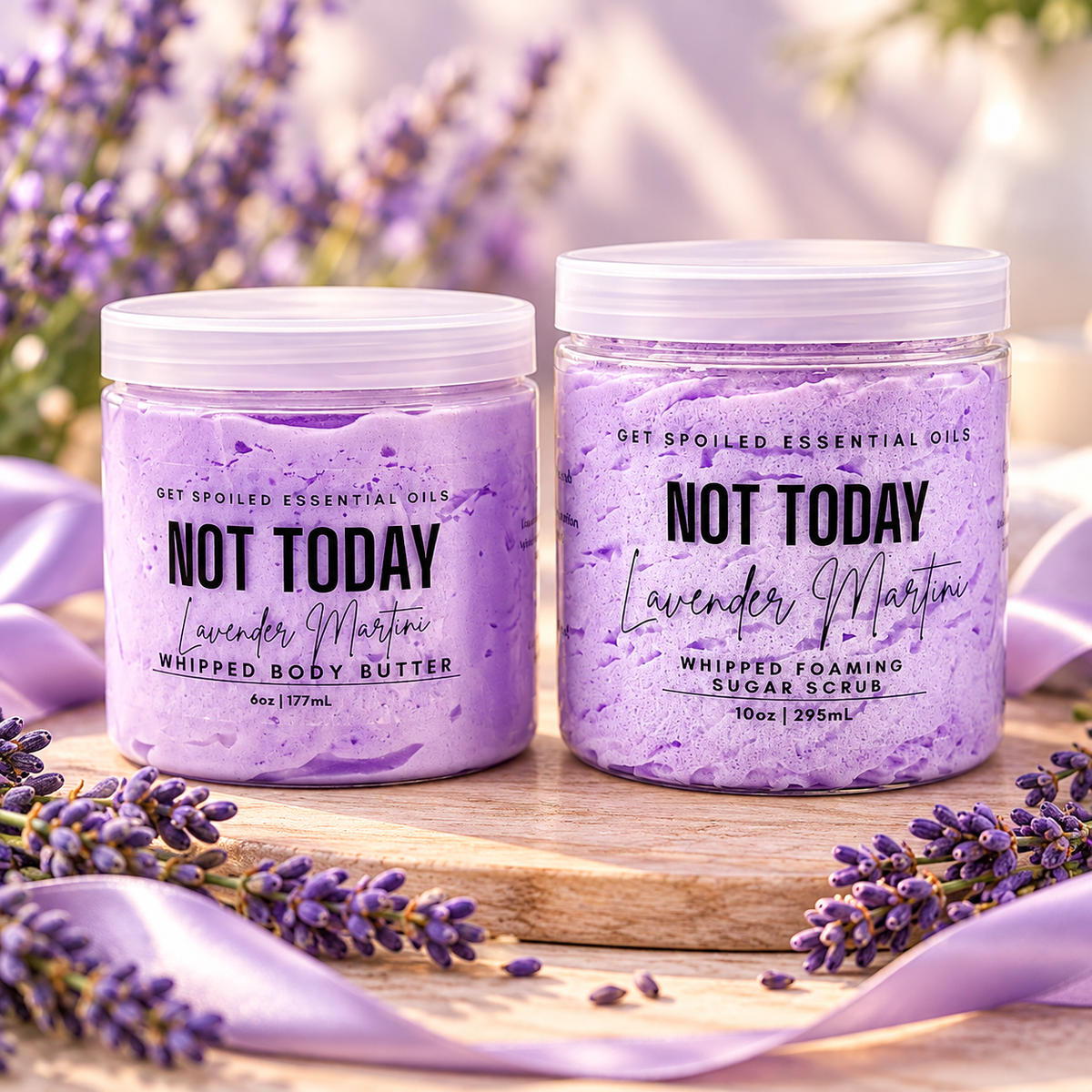 Not Today Whipped Body Butter and Sugar Scrub