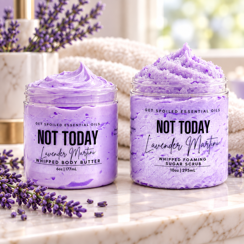 Not Today Whipped Body Butter and Sugar Scrub