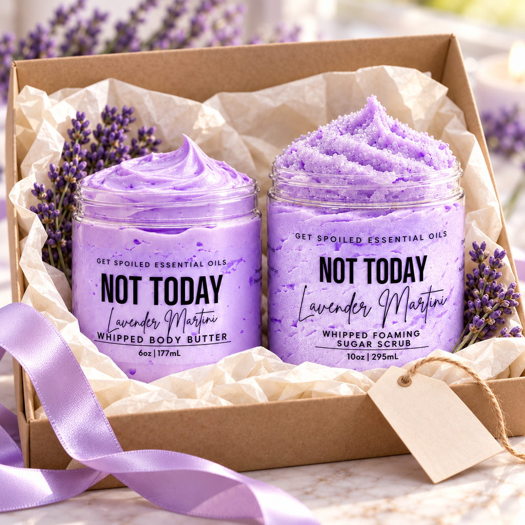 Not Today Whipped Body Butter and Sugar Scrub