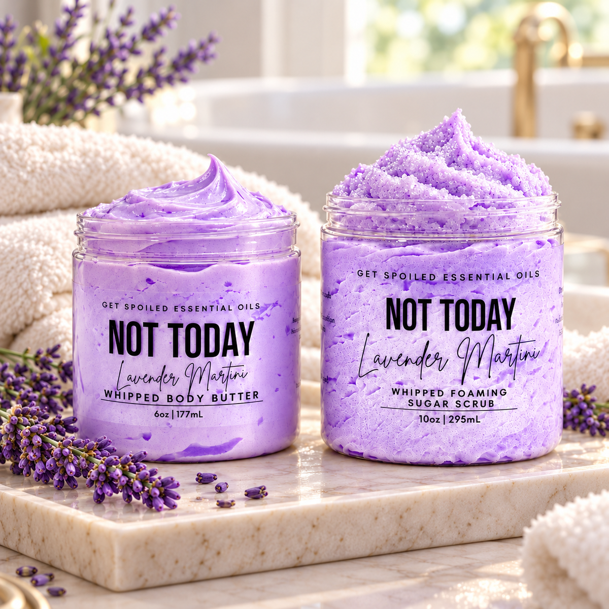 Not Today Whipped Body Butter and Sugar Scrub