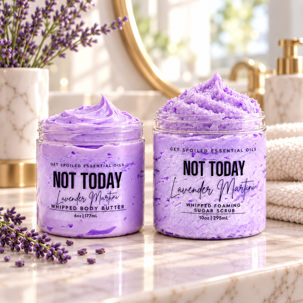 Not Today Whipped Body Butter and Sugar Scrub