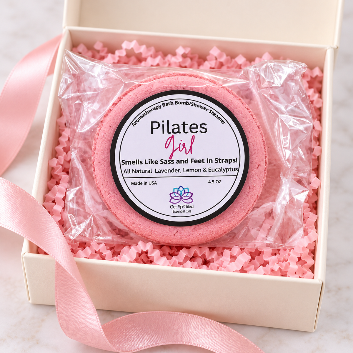 Pilates Girl Bath Bomb & Shower Steamer