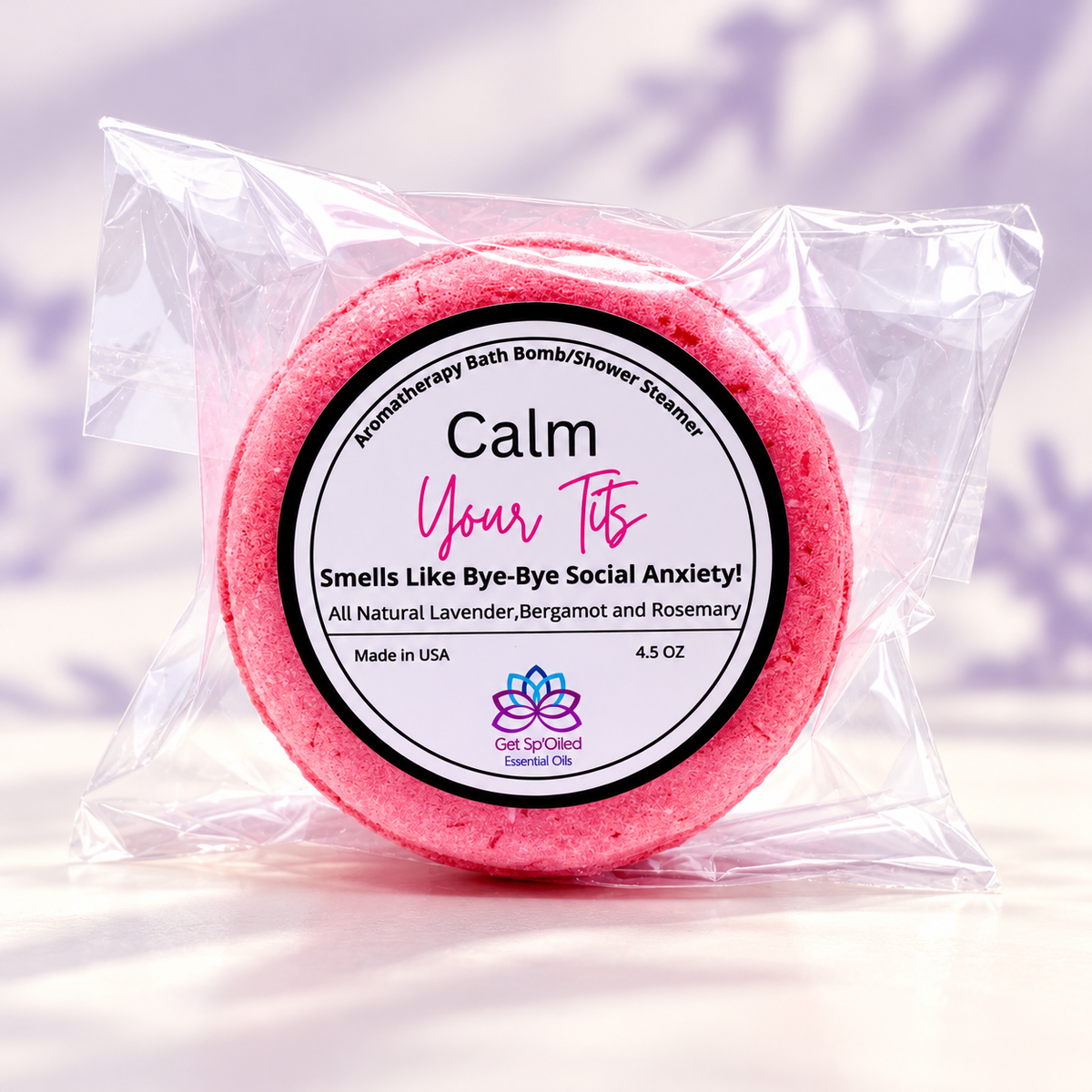 Calm Your Tits Bath Bomb & Shower Steamer