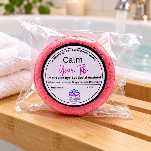 Calm Your Tits Bath Bomb & Shower Steamer