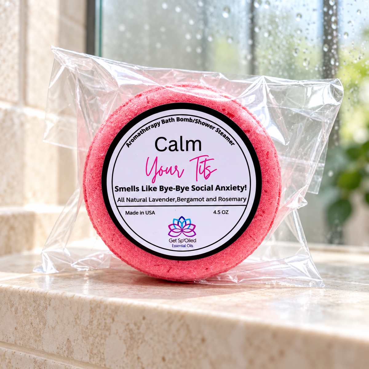 Calm Your Tits Bath Bomb & Shower Steamer