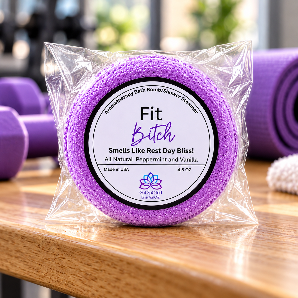 Fit Bitch Bath Bomb & Shower Steamer