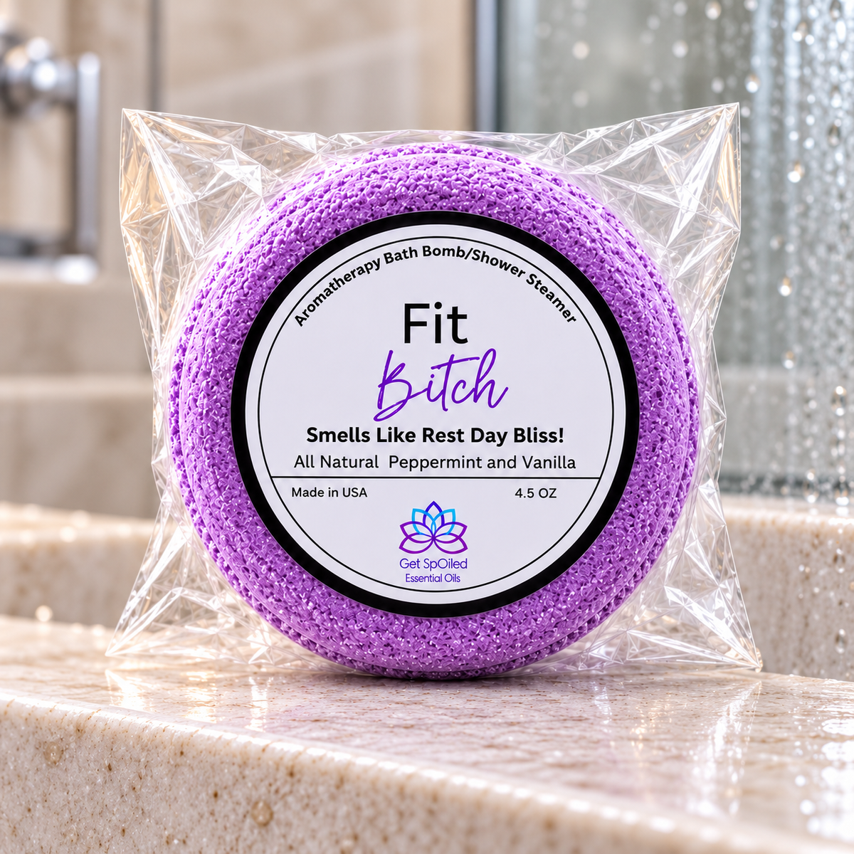 Fit Bitch Bath Bomb & Shower Steamer
