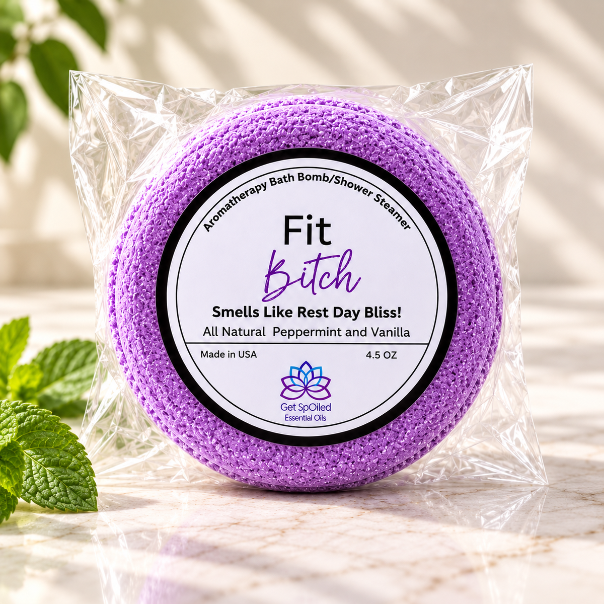 Fit Bitch Bath Bomb & Shower Steamer