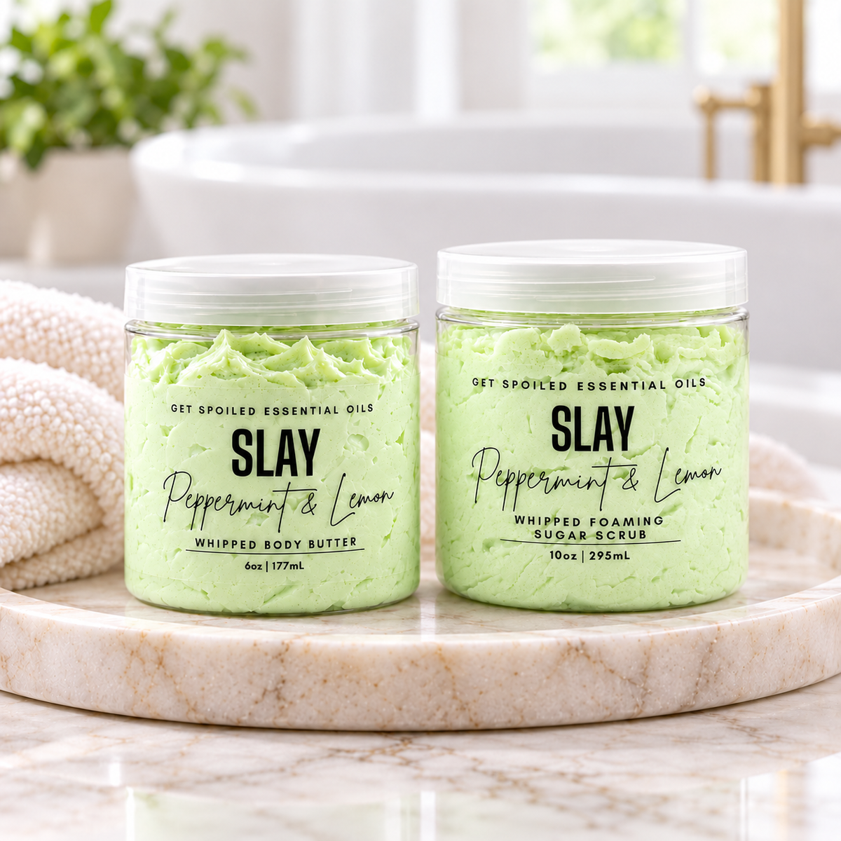 Slay Whipped Body Butter and Sugar Scrub