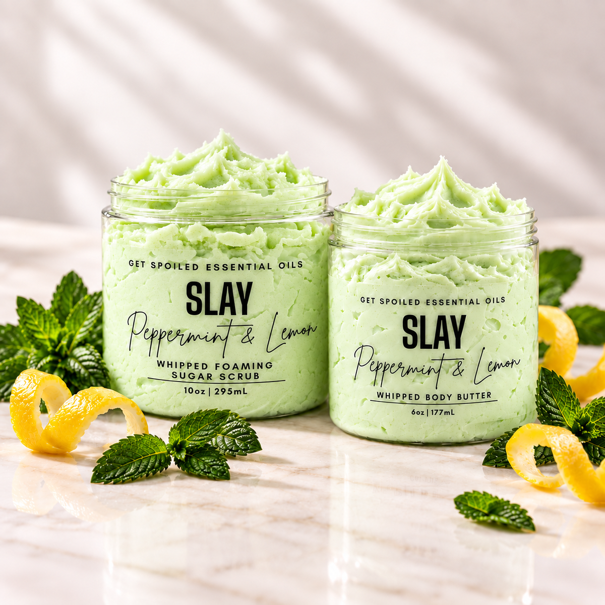 Slay Whipped Body Butter and Sugar Scrub