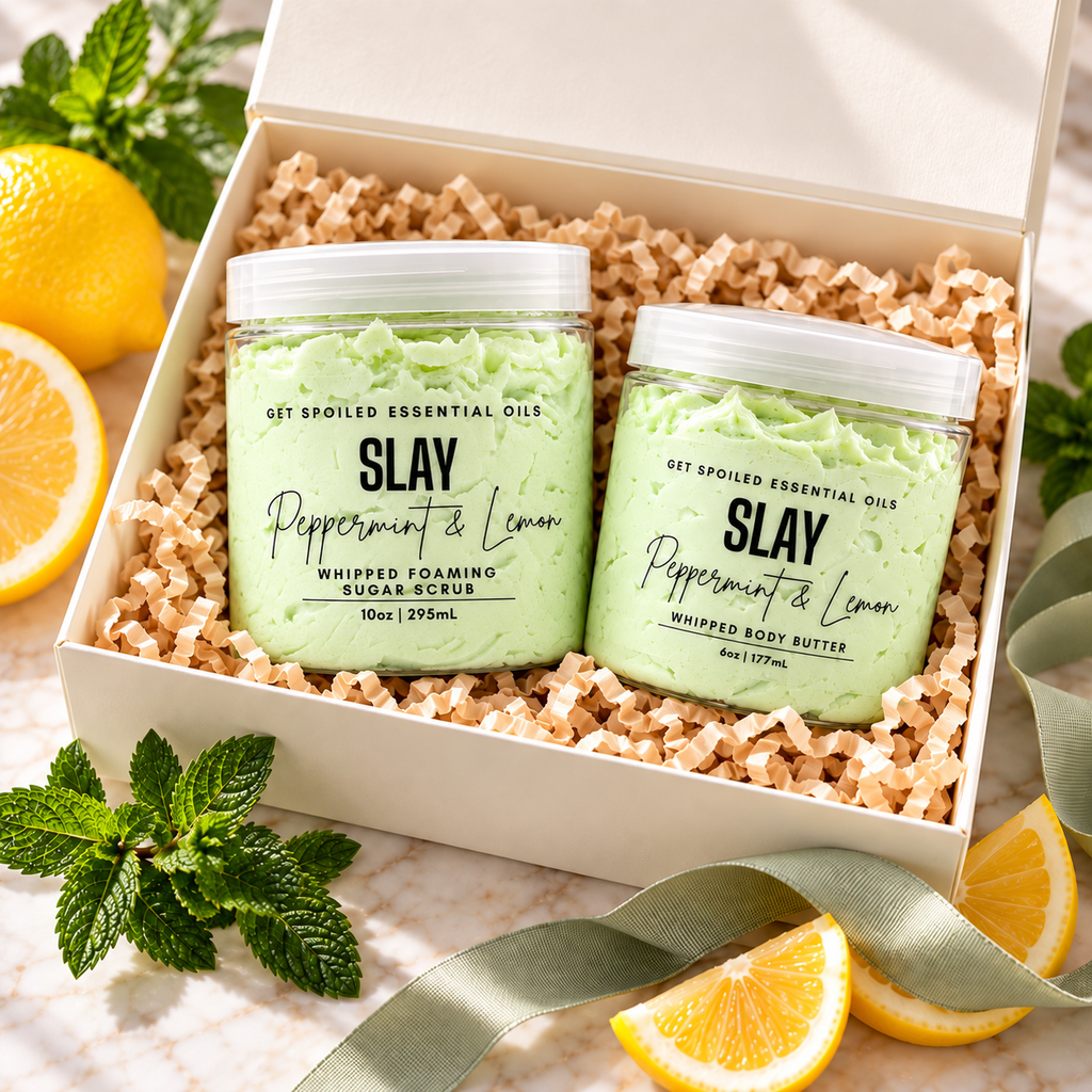 Slay Whipped Body Butter and Sugar Scrub
