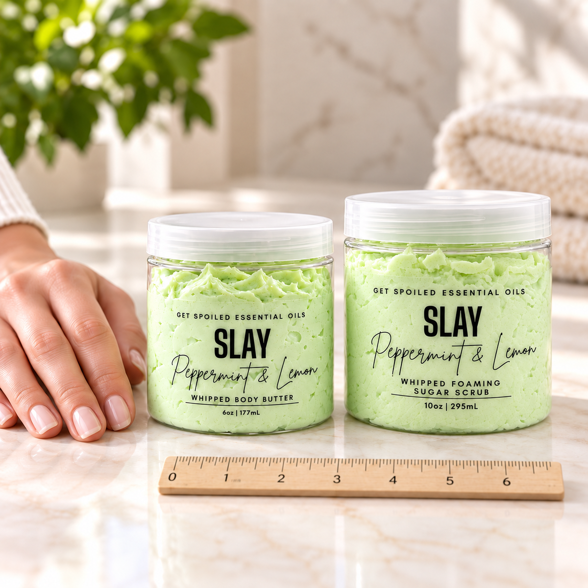 Slay Whipped Body Butter and Sugar Scrub