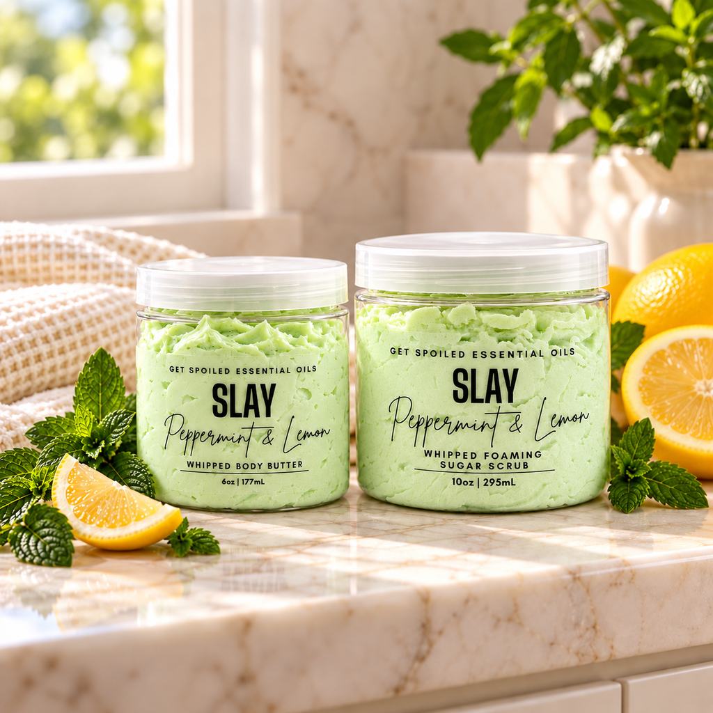Slay Whipped Body Butter and Sugar Scrub