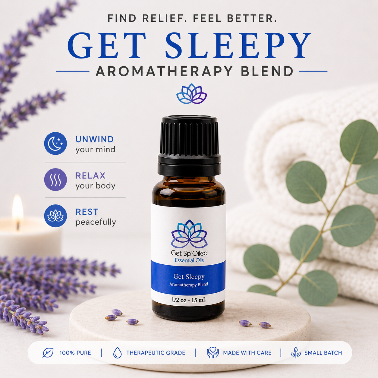 Get Sleepy Essential Oil Blend